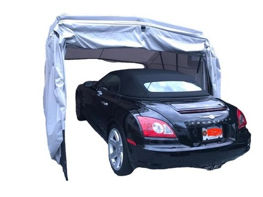 Effortless Car Protection Automatic Retractable Garage Tent for Motorcycles and SUVs