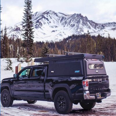 160KGs Aluminium Camper Canopy for 6 Foot Box Toyota Tacoma 2020 Jeep Gladiator Made