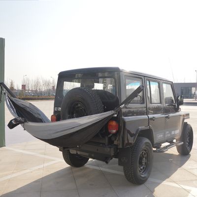 72X36X25cm Trailer Hitch Towing Hammock Stand for Rear Car Mounting in Black Color