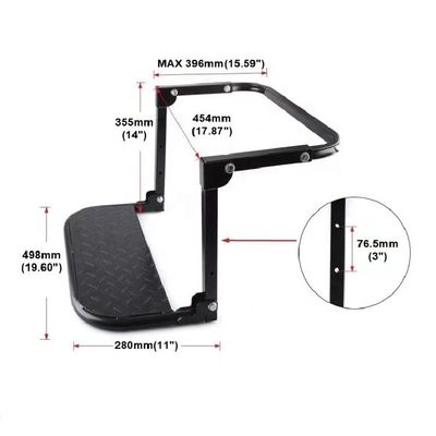 TOYOTA CAMRY JPP 2024 Folding Step Ladder on Wheels for Trucks and Vehicles Made