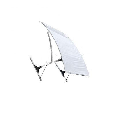 Foldable Car Garage Canopy Solar Curved Structure Frame Awning for S/M/L/XL Vehicles