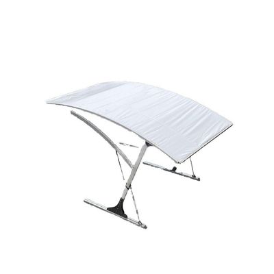 Galvanized Steel Beam Foldable Car Garage with Heavy Duty Frame and Grey Carport Canopy