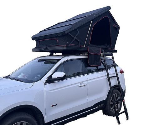 Lightweight Triangle Car Tent Hard Shell Aluminum 2 Person Z Style 211X130 for Camping