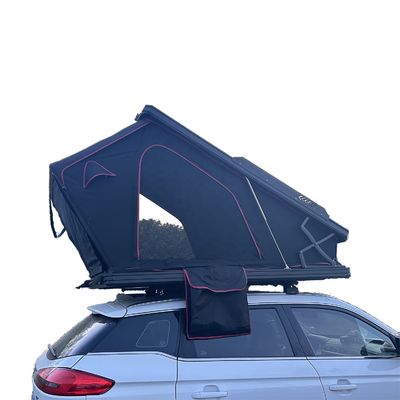 Lightweight Triangle Car Tent Hard Shell Aluminum 2 Person Z Style 211X130 for Camping