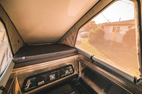 TOYOTA TRUCK Ute Silverado Hard Camper Alucab Pickup Tacoma Camper Top with Rack