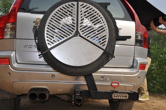 150KG Capacity Off-road Vehicle Spare Tire Rack Durable Steel Material for Audi 0 TD