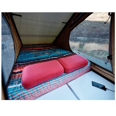 5ft Tacoma Tent Aluminium Truck Bed Camper Canopy for Tacoma G3 No Drill Installation