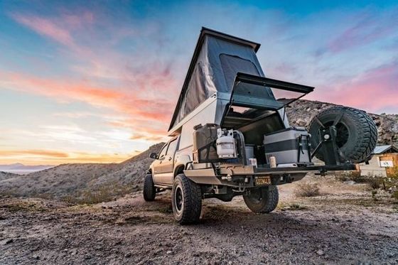 2019-2024 Ram 1500 and Gladiator USA Pickup truck Tent with Aluminium Tailbox Canopy