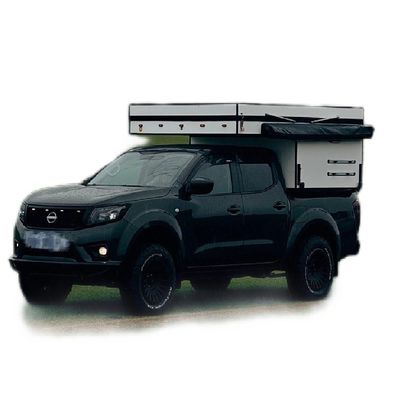 Stadard Aluminum Structure Camper Top with Rack For F150 Hard Camper Shell Pickup