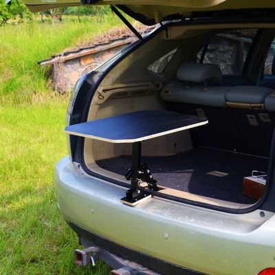 Black Car Tray Table Dining Table with Small Package and FAW Car Fitment in Black Color Made
