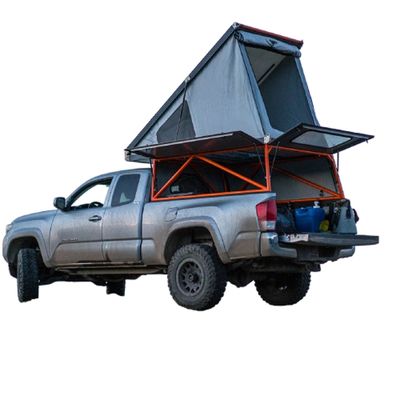 Customized 2024 Toyota Tundra 8 Feet Camper Truck Canopy with LED and Waterproof Function