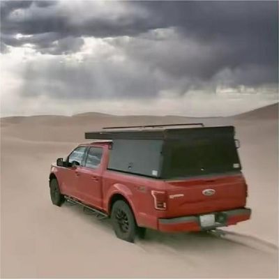Customized 2024 Toyota Tundra 8 Feet Camper Truck Canopy with LED and Waterproof Function