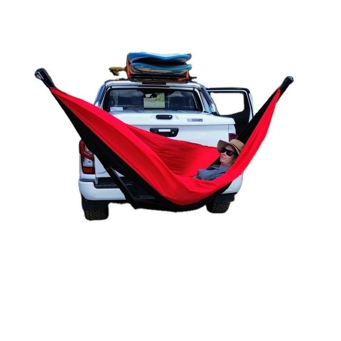 Carbon Steel Hitch Rack Hammock for Audi Q7 qu. 3 Camping Support on Rear or Rooftop